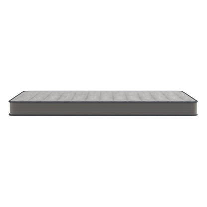 Matelas hybride à ressorts à revêtement semi-rigide de densité moyenne