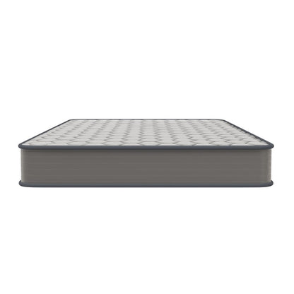 Matelas hybride à ressorts à revêtement semi-rigide de densité moyenne