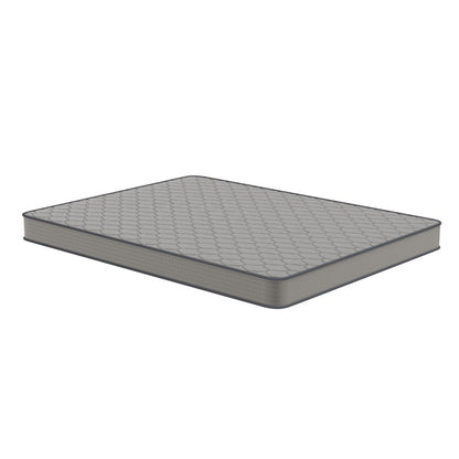 Matelas hybride à ressorts à revêtement semi-rigide de densité moyenne