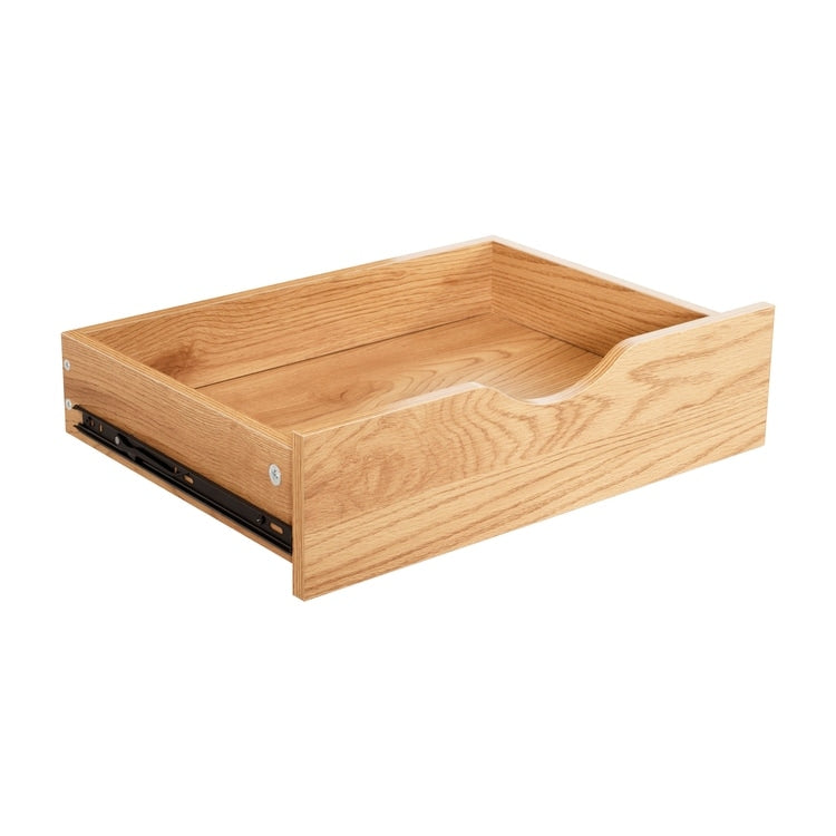 Armoire étroite en bois à 9 tiroirs avec tiroirs à coulisses fluides et étagère de rangement supérieure.