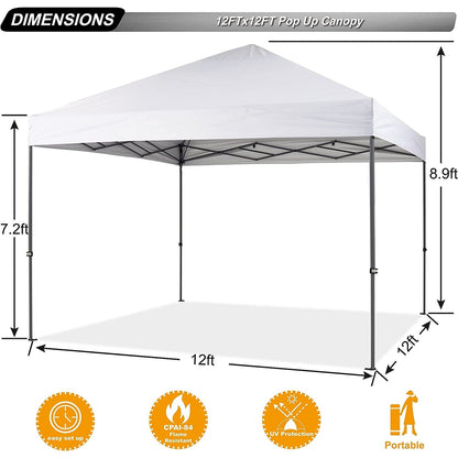 ABCCANOPY Tente de parasol pliable et facile à monter, durable, pour extérieur.