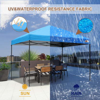 ABCCANOPY Tente de parasol pliable et facile à monter, durable, pour extérieur.