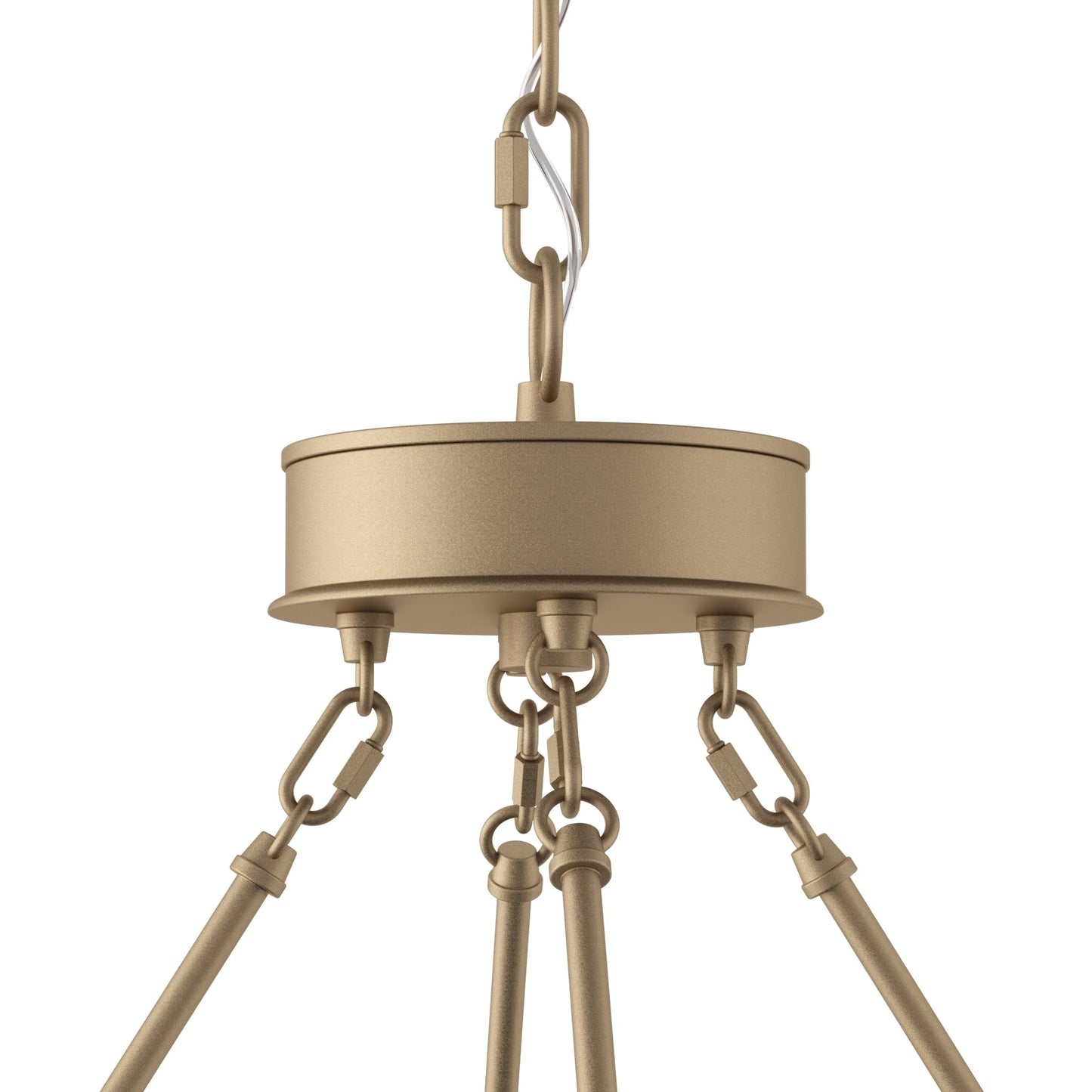 Suspension Acroma à 12 lumières, style ferme, 40 pouces, en forme de roue de charrette, avec certification UL - 40'' de diamètre x 138'' de hauteur
