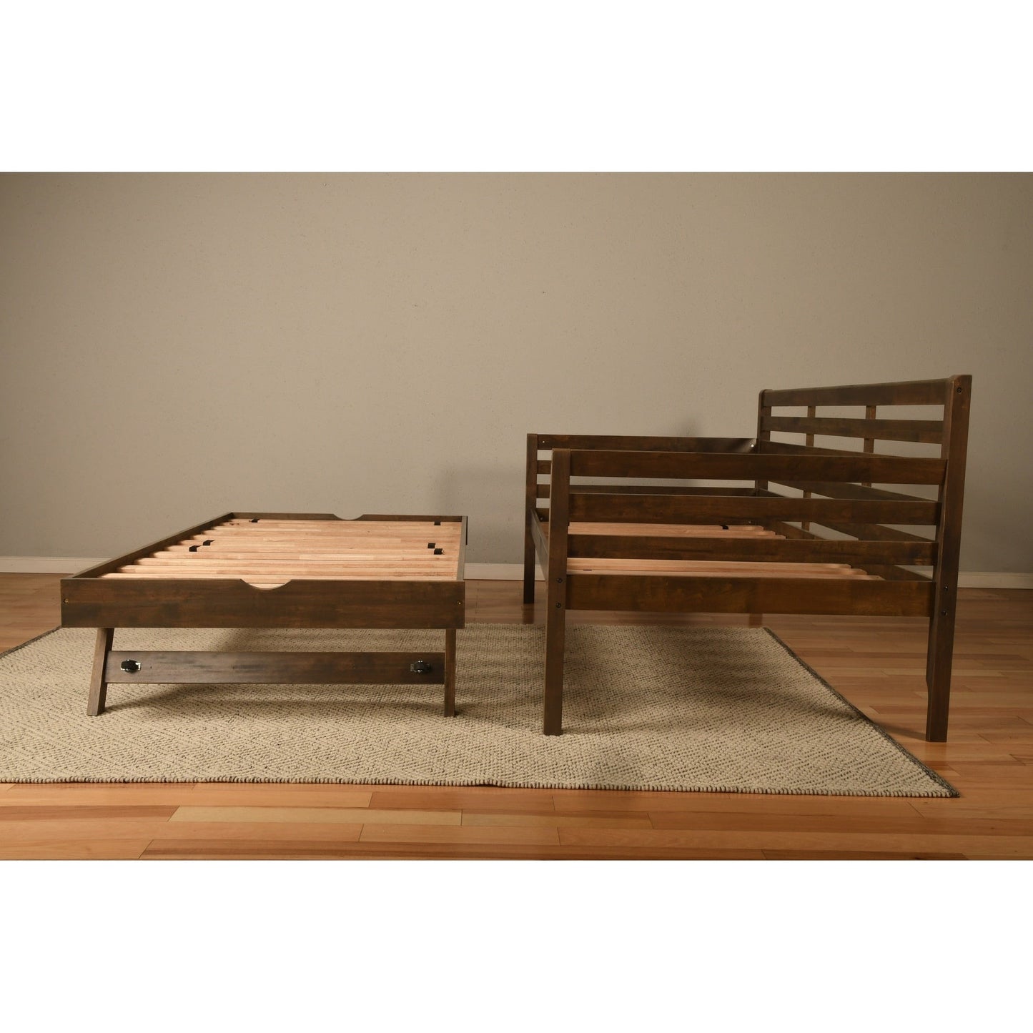 Canapé-lit Somette de style bohème avec lit escamotable supplémentaire (matelas non inclus)