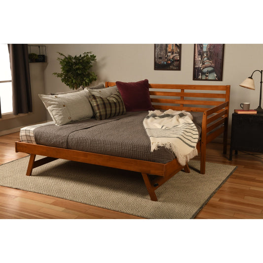 Canapé-lit Somette de style bohème avec lit escamotable supplémentaire (matelas non inclus)