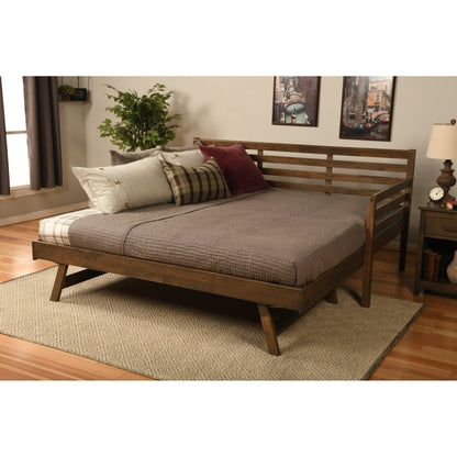 Canapé-lit Somette de style bohème avec lit escamotable supplémentaire (matelas non inclus)
