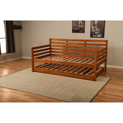 Canapé-lit Somette de style bohème avec lit escamotable supplémentaire (matelas non inclus)