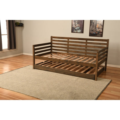 Canapé-lit Somette de style bohème avec lit escamotable supplémentaire (matelas non inclus)