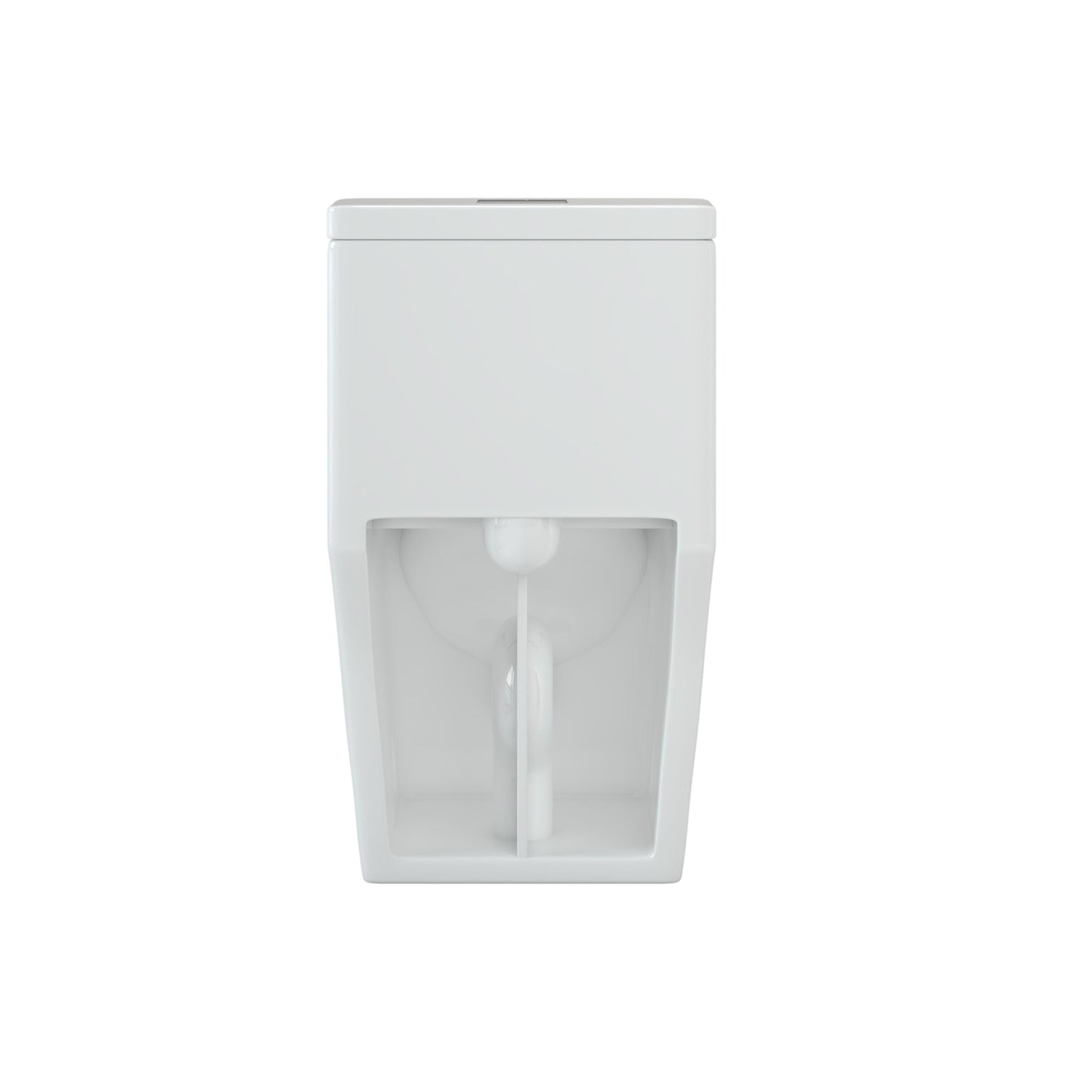 CB HOME 24'' Toilettes compactes monobloc, chasse d'eau double, siphon moderne, hauteur confortable de 16,5'', avec siège à fermeture amortie.