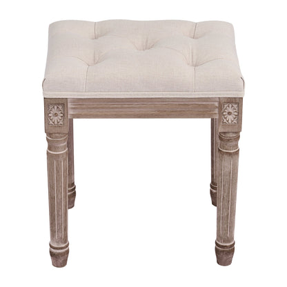 Tabouret de pieds et tabouret de coiffeuse rembourrés CO-Z, style vintage français