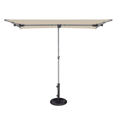 Parasol de balcon rectangulaire SimplyShade Capri de 1,51 m x 2,11 m