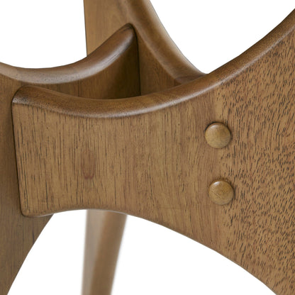 Table basse en bois triangulaire Blaze d'INK IVY