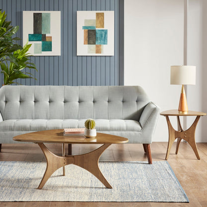 Table basse en bois triangulaire Blaze d'INK IVY