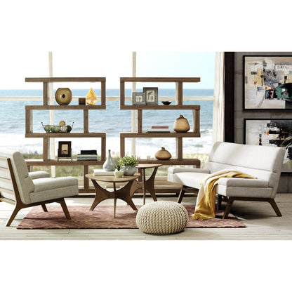 Table basse en bois triangulaire Blaze d'INK IVY