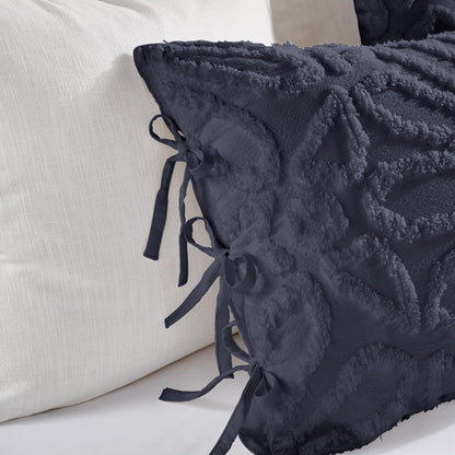 Ensemble de couette à médaillon en chenille Peri Home