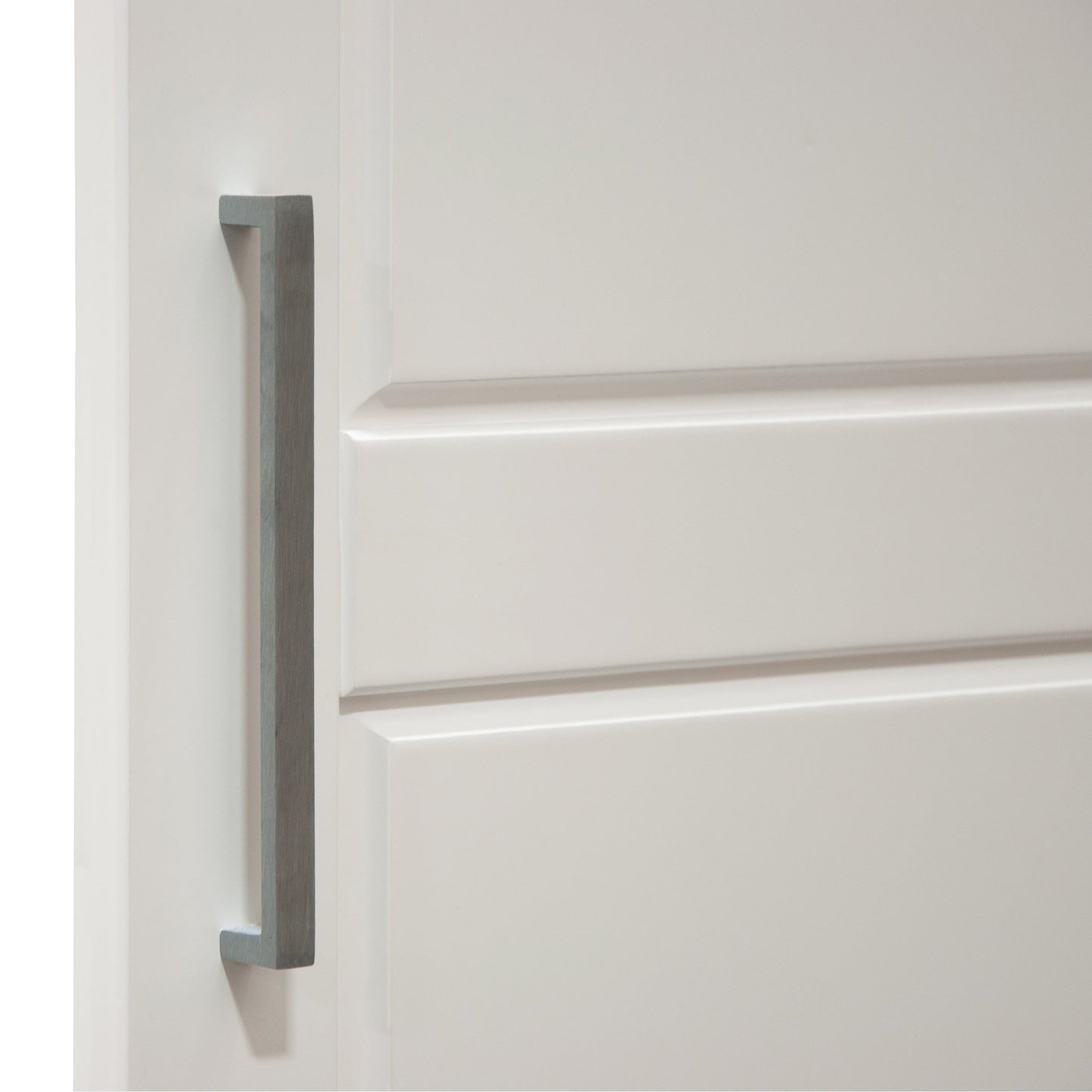 Palace Imports Armoire à 3 portes Cosmo en bois massif 100 % avec portes en bois massif ou en miroir