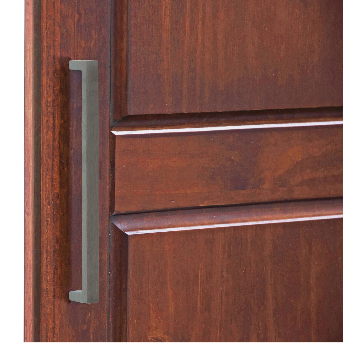 Palace Imports Armoire à 3 portes Cosmo en bois massif 100 % avec portes en bois massif ou en miroir