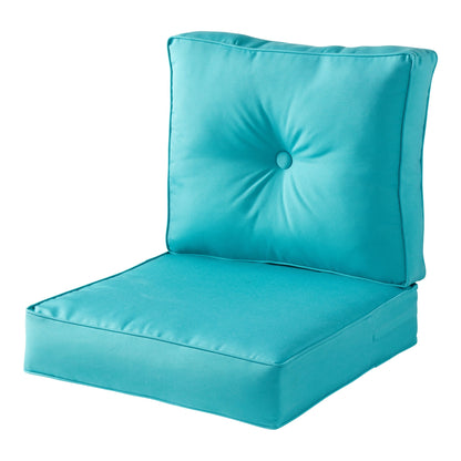 Ensemble de coussins d'extérieur Sunbrella Premium pour assise profonde, 2 pièces