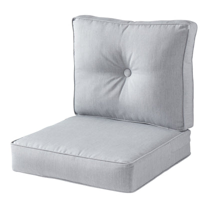 Ensemble de coussins d'extérieur Sunbrella Premium pour assise profonde, 2 pièces