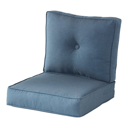 Ensemble de coussins d'extérieur Sunbrella Premium pour assise profonde, 2 pièces