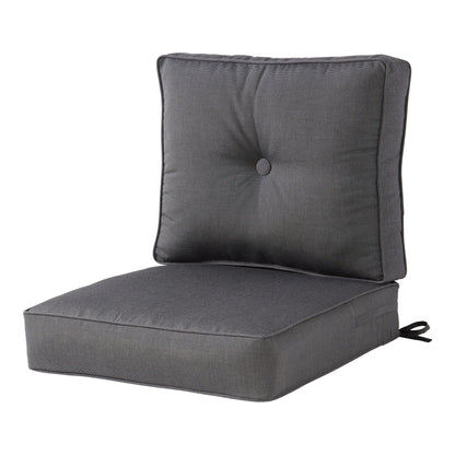 Ensemble de coussins d'extérieur Sunbrella Premium pour assise profonde, 2 pièces