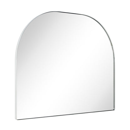 TEHOME Dezerae Grand miroir à arche pour cheminée, 102 cm L x 81 cm H