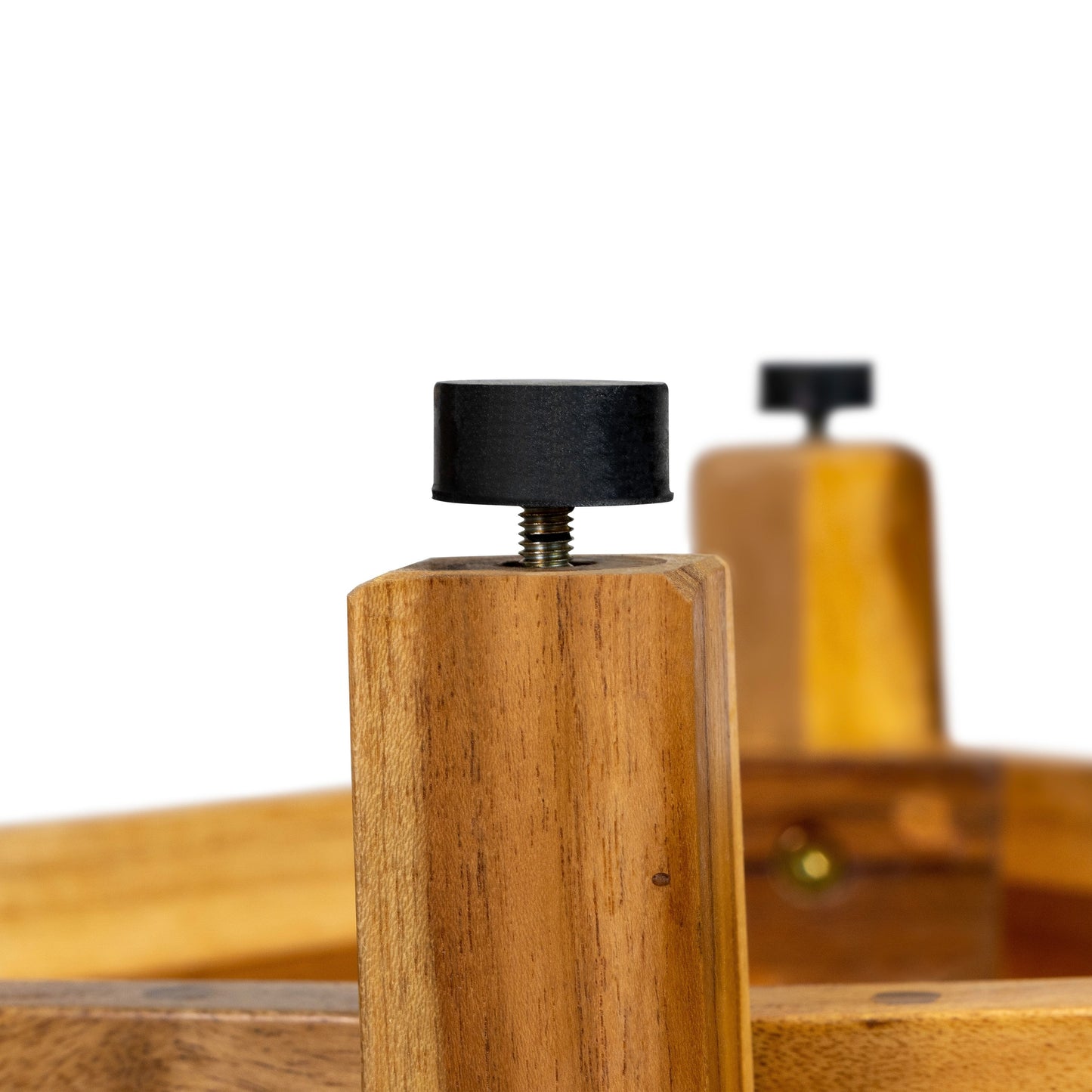 EcoDecors, Snazzy Corner, Banc de douche en teck, Tabouret de douche en teck, Tabouret de douche d'angle, Banc de douche d'angle en teck, Avec étagère