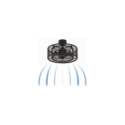 Ventilateur de plafond Fanimation Studio Collection Vintere, bronze vieilli, 4 lumières