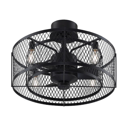 Ventilateur de plafond Fanimation Studio Collection Vintere, bronze vieilli, 4 lumières