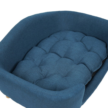 Couchon pour animal de compagnie en tissu Ferncliffe, style milieu de siècle, de Christopher Knight Home