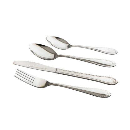 Service de table Gibson Home All U Need, 60 pièces : assiettes, bols, verrerie, fourchettes, cuillères et couteaux (service pour 6 personnes)