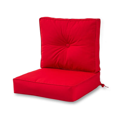 Ensemble de coussins d'extérieur Sunbrella Premium pour assise profonde, 2 pièces