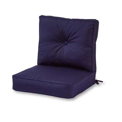 Ensemble de coussins d'extérieur Sunbrella Premium pour assise profonde, 2 pièces