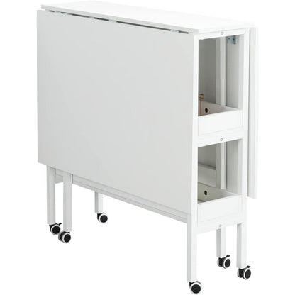 Table d'artisanat à hauteur réglable avec étagères de rangement, table de coupe pliable mobile pour maison, bureau, salle de couture, salle d'artisanat
