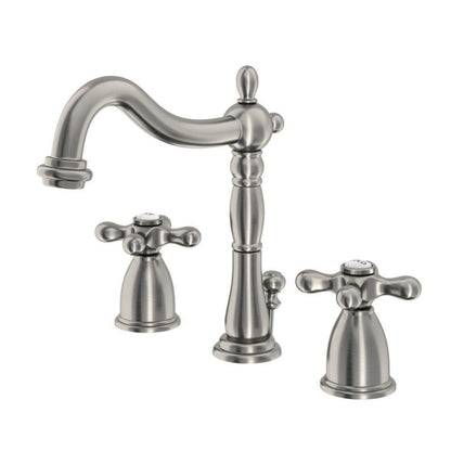 Robinet de salle de bain à large espacement Heritage de 8 po