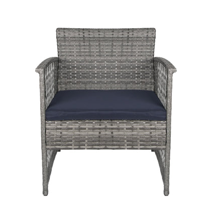 Ensemble de bistro en rotin pour patio Heritage Outdoor, 3 pièces