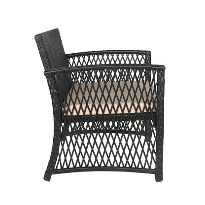 Ensemble de bistro en rotin pour patio Heritage Outdoor, 3 pièces