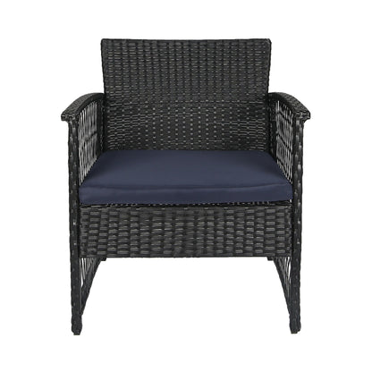Ensemble de bistro en rotin pour patio Heritage Outdoor, 3 pièces