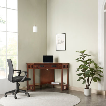 Bureau d'écriture d'angle Mission de Leick Home