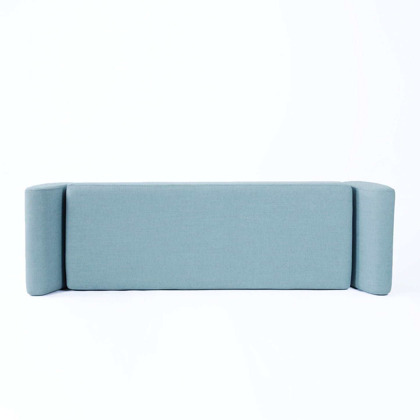 HomePop Banc de rangement moderne en sherpa avec pieds en bois