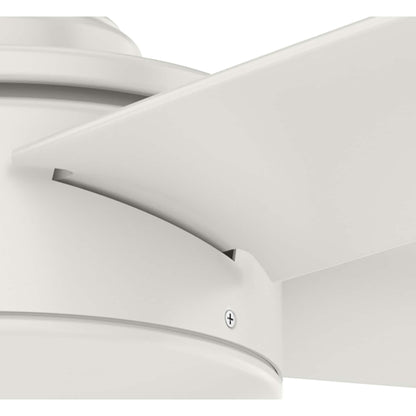 Ventilateur de plafond Hunter 52 Shorebreak WeatherMax pour intérieur/extérieur avec commande murale - Résistant aux intempéries, au sel et à la corrosion.