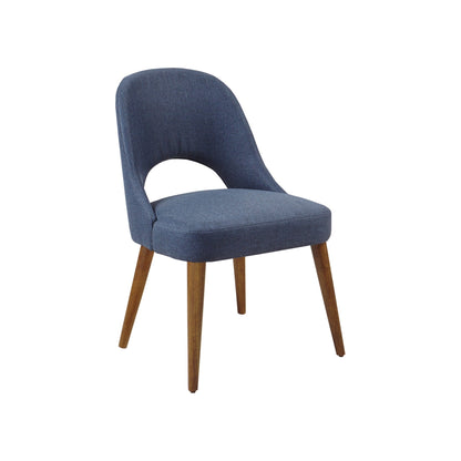 INK IVY Nola Chaises de salle à manger rembourrées avec dossier ajouré (lot de 2)