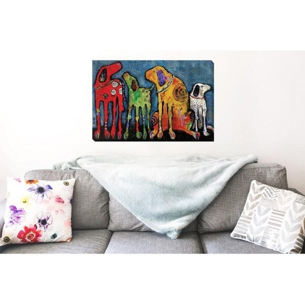 Toile artistique "Meilleurs amis" de Jenny Foster
