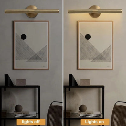 Appliques murales modernes KAYLA, luminaires muraux en laiton, éclairage mural pour salle de bain, éclairage d'intérieur pour salon - N/A