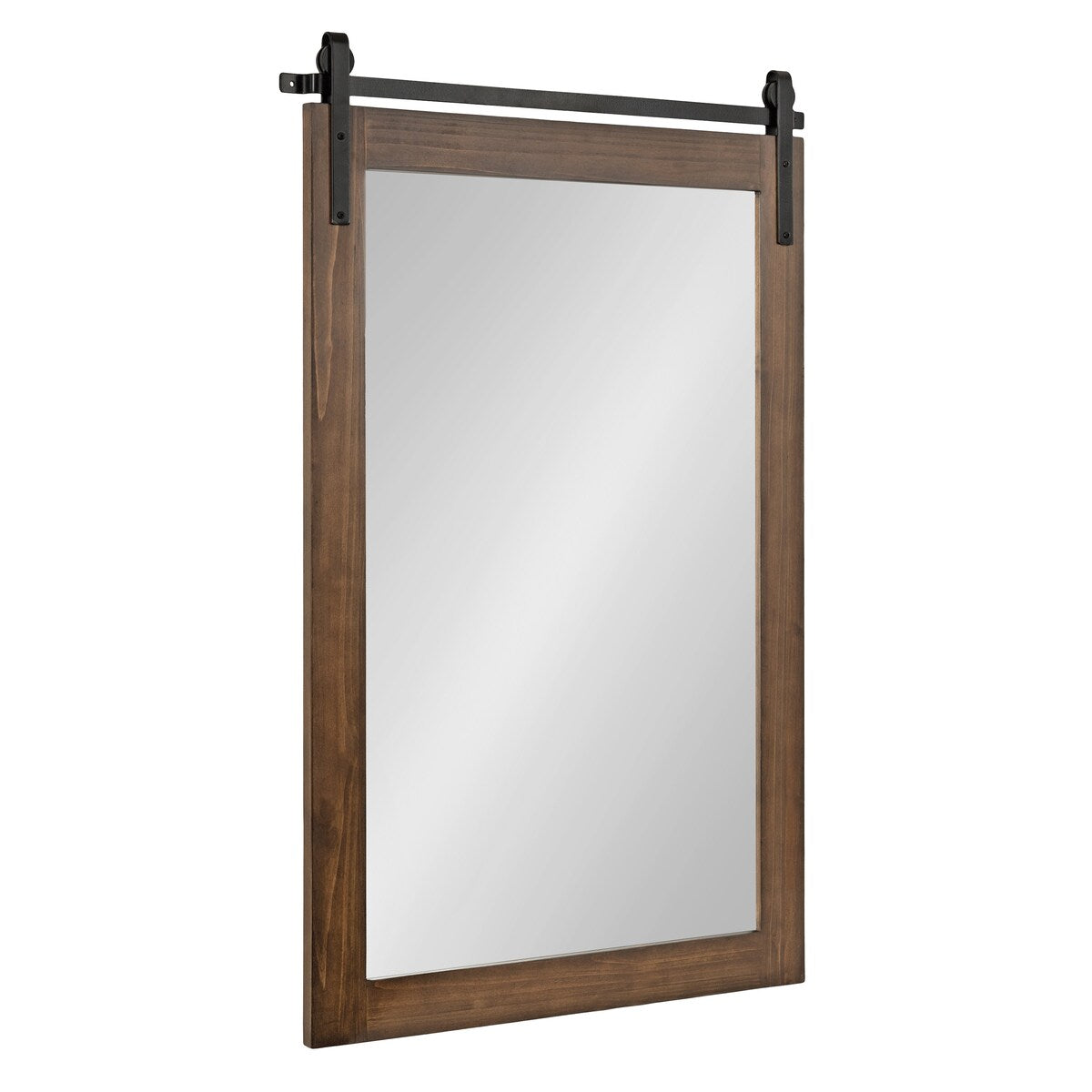 Kate and Laurel Cates Miroir mural rectangulaire rustique