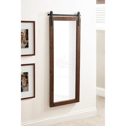 Kate and Laurel Cates Miroir mural rectangulaire rustique