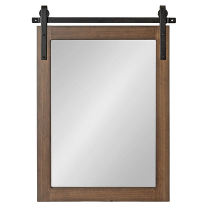 Kate and Laurel Cates Miroir mural rectangulaire rustique