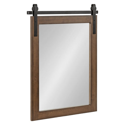Kate and Laurel Cates Miroir mural rectangulaire rustique