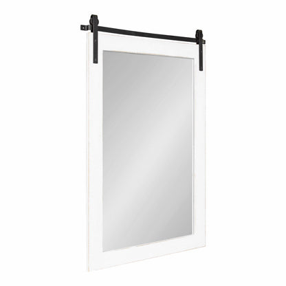 Kate and Laurel Cates Miroir mural rectangulaire rustique