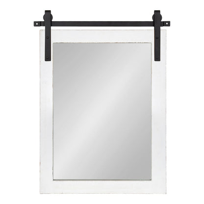 Kate and Laurel Cates Miroir mural rectangulaire rustique